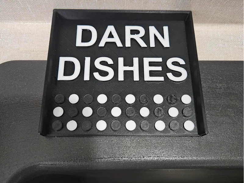 Dish sponge holder