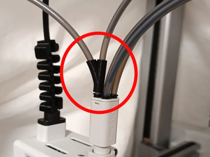 2 in 1 (PTFE Schlauch) Adapter (für A1 / A1 mini)