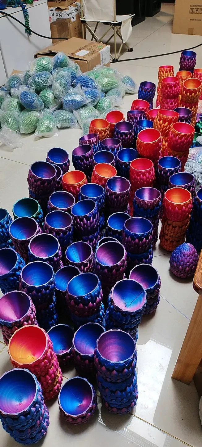 薄龙鳞蛋（Dragon scale egg does not need a magnet）
