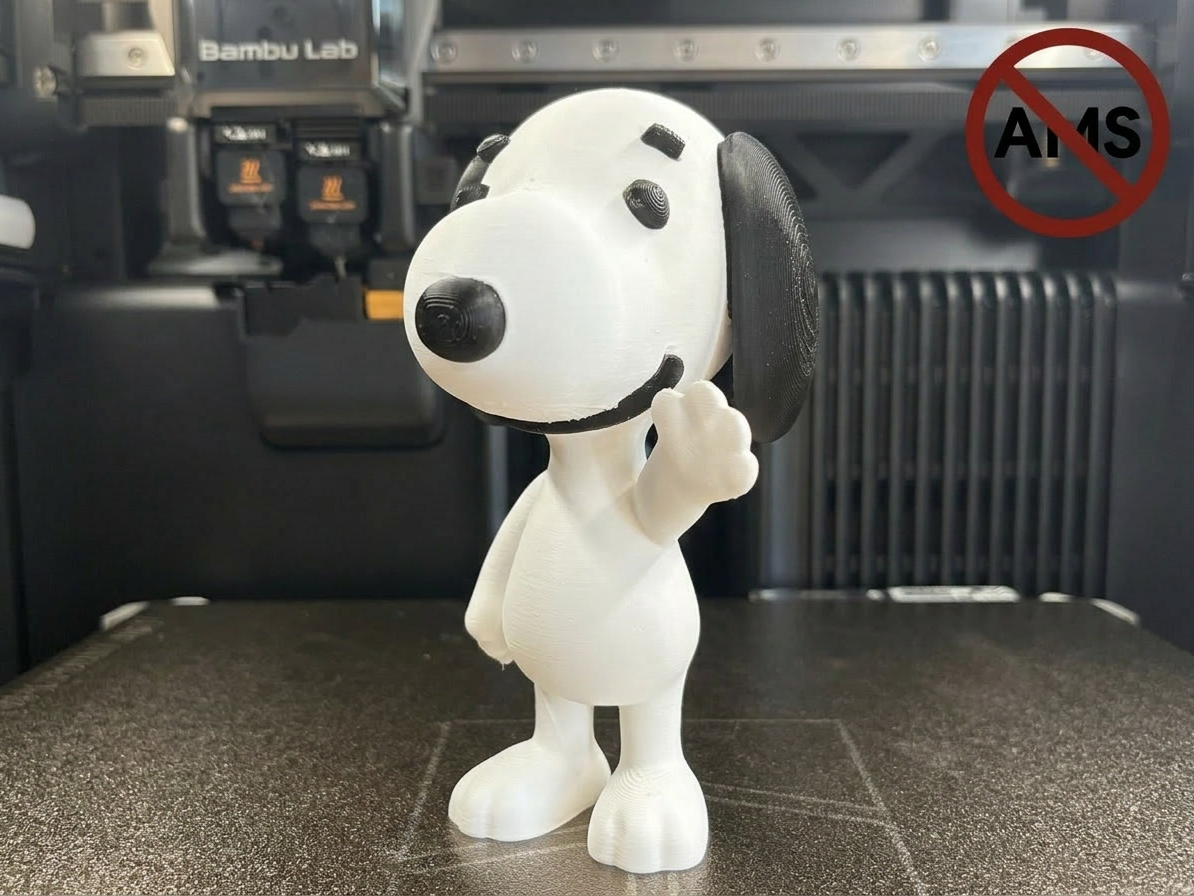 Snoopy – Figurine (AMS + No AMS Versions)