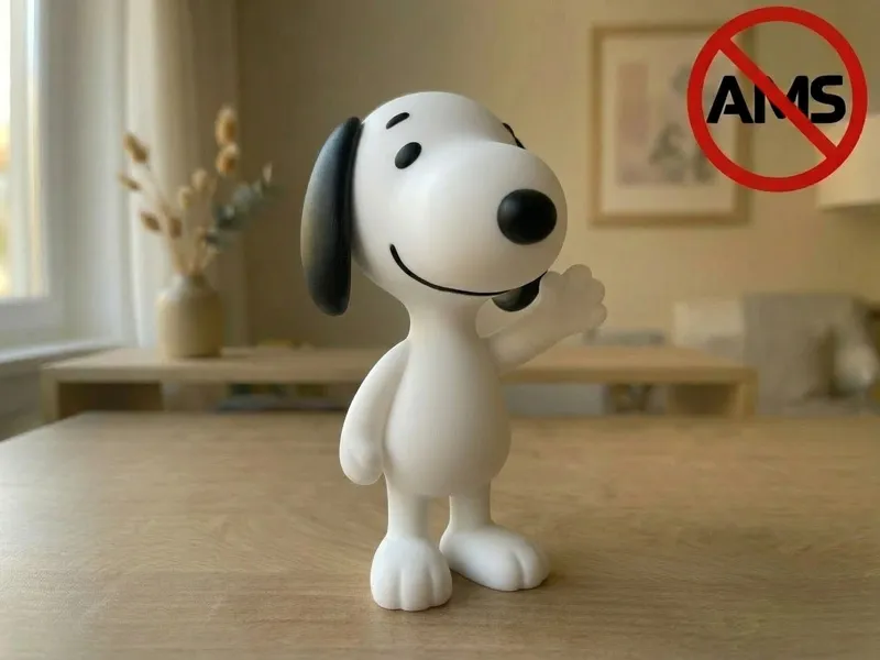 Snoopy – Figurine (AMS + No AMS Versions)