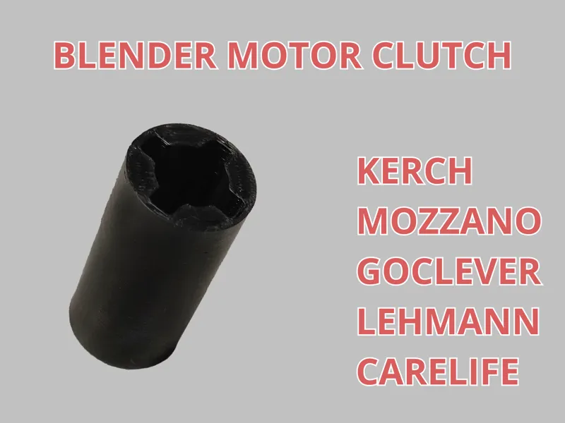 Blender Motor Clutch Coupler Gear KERCH LEHMANN