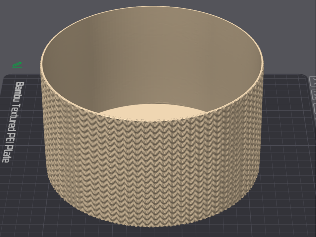 Vase Knitted 160x90