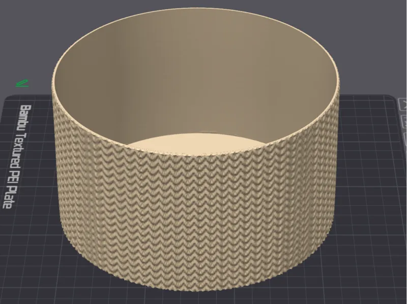 Vase Knitted 160x90