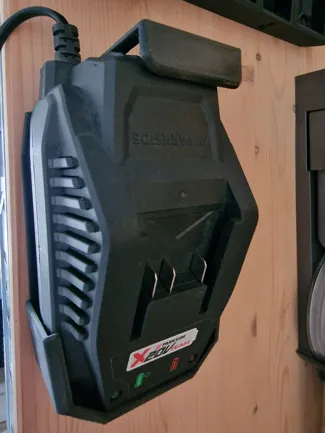 Parkside X20V charger wall mount