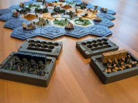 Boîte de rangement pour pions Catan — photo 1