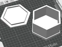 Boîte hexagonale — photo 1