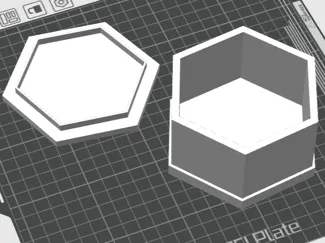 Hex Shaped Box