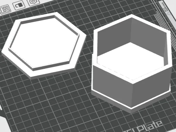 Boîte hexagonale