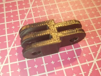Action Cam Adapter DJI, GoPro, .. 3to2 ultra short
