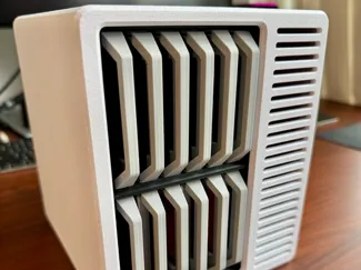 QDAS 12盘位 雷电3 2.5寸 SATA 硬盘柜