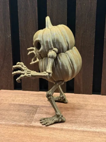 Figura decorativa: Skeleton Pumpkin Halloween Figure — vista de referencia 5