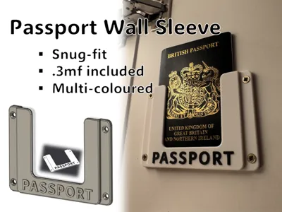Passport Wall Sleeve