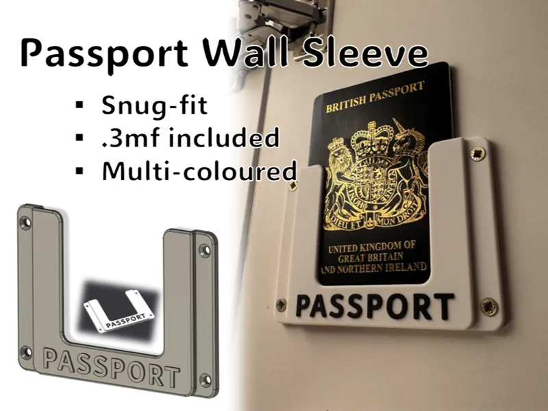 Passport Wall Sleeve