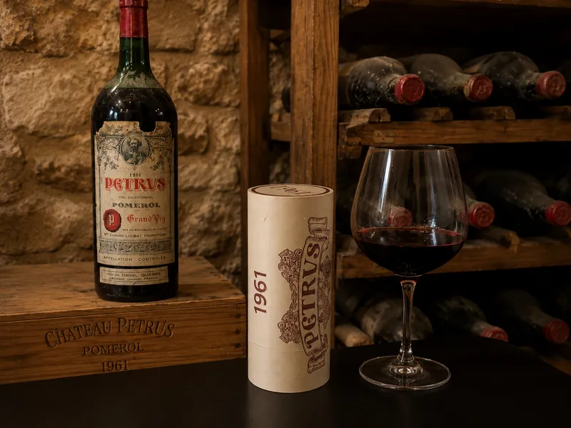 Bouchon Pétrus 1961