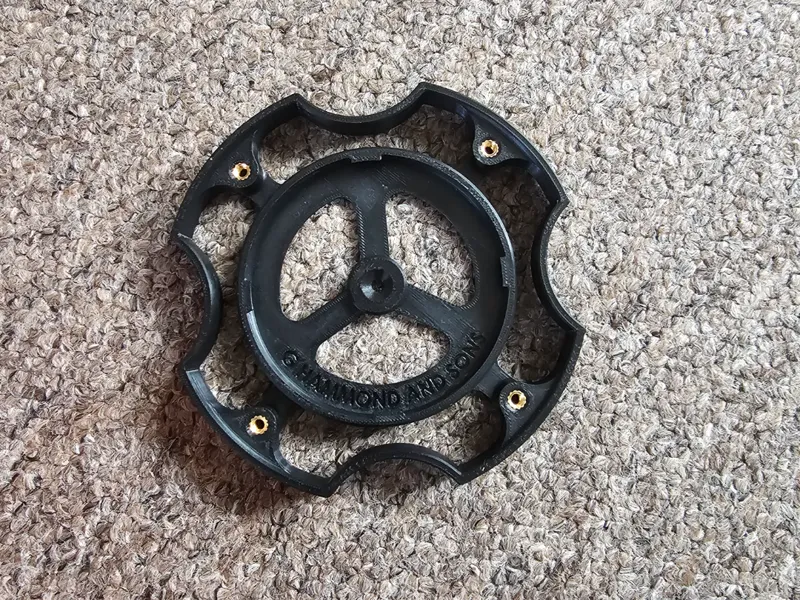 Skipper barrier top mount adapter