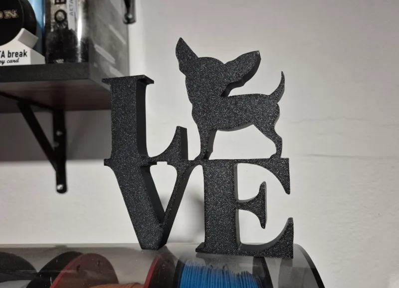 I love chihuahua (standing decor)