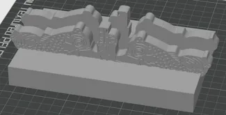 Laptop Stand - Submarine Warfare Insignia