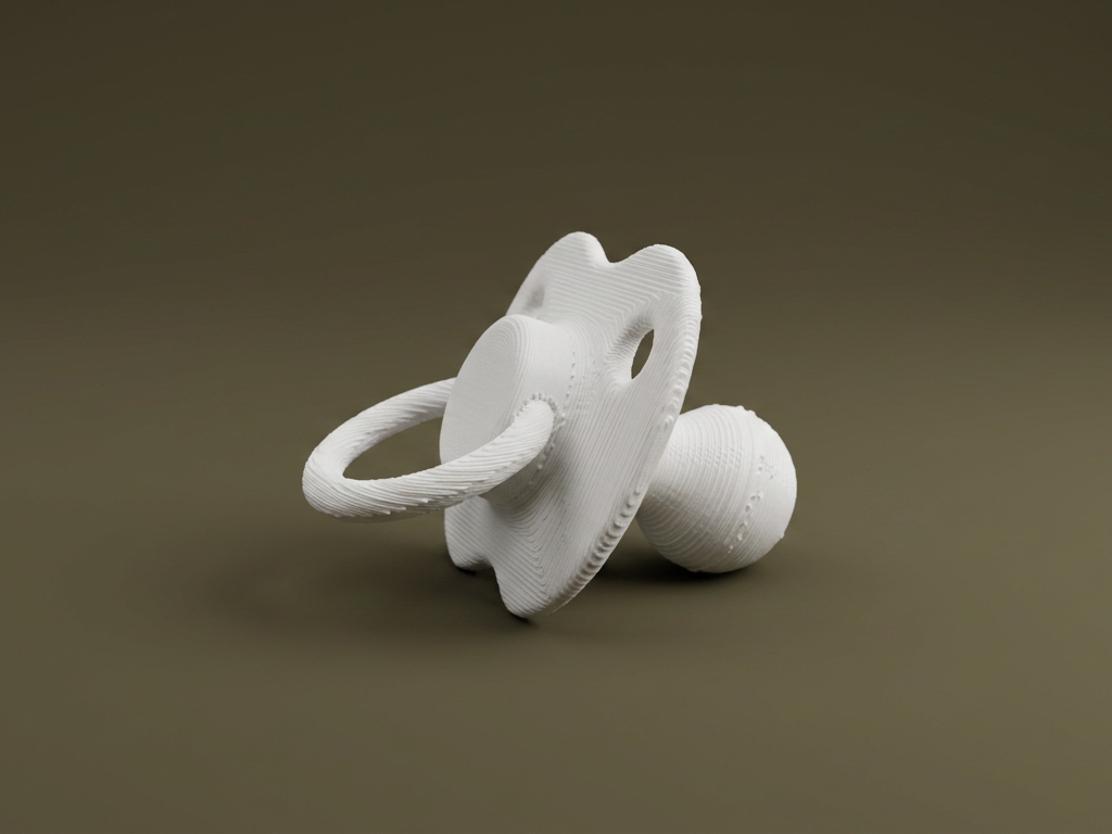 Dollhouse Baby Pacifier Miniature 3D Model