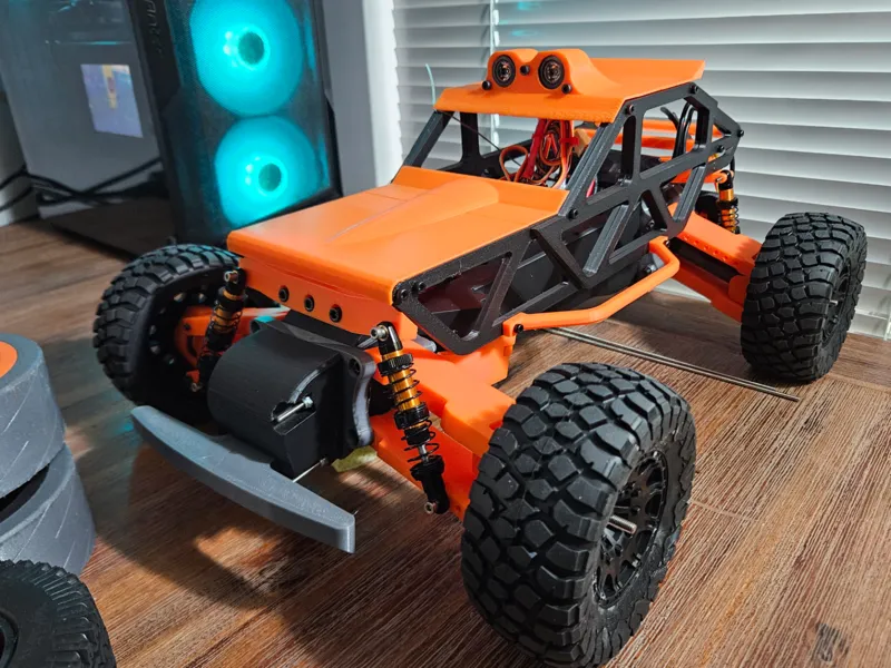 Rally style roof for tarmo 5 cage body