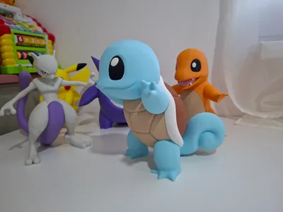 #0007 Squirtle HQ - 20cm Multiparts