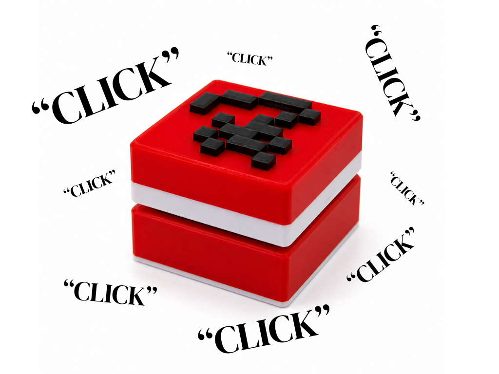 clicker tnt - minecraft fidget
