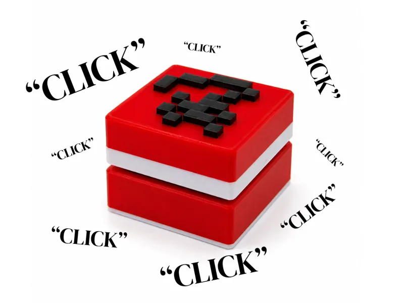clicker tnt - minecraft fidget