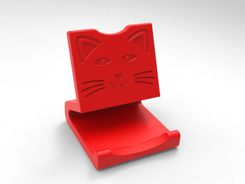Phone cat by mbruch - MakerWorld