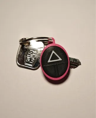Squid game keychain