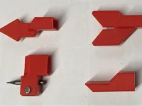 0.2mm layer, 2 walls, 15% infill, by Object