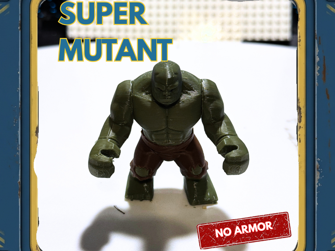 Super Mutant - No Armor - Wasteland Bricks - AMS
