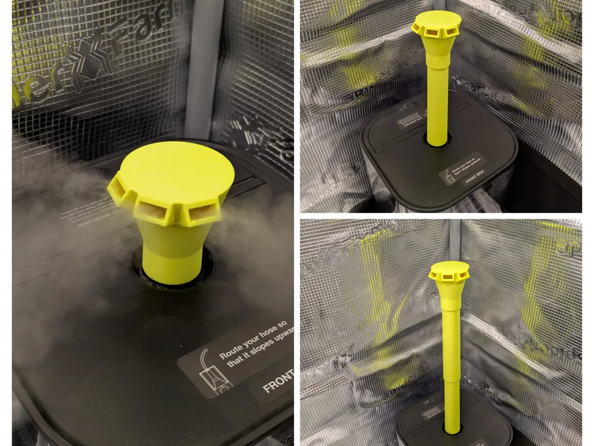Riser Diffuser Corner Diffuser Riser Cloudeforge T3 AC Infinity - Free 3D Print Model ...
