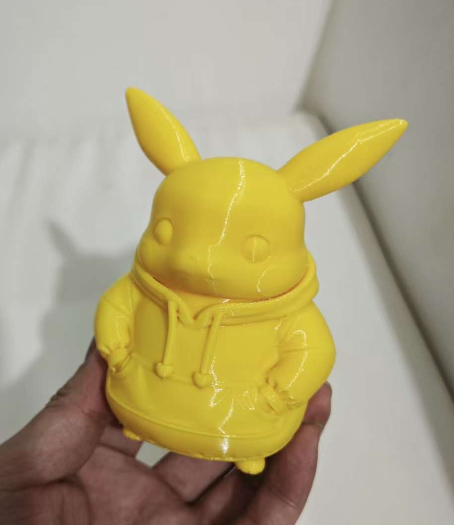 Miniatura 2 do modelo 3D 宝可梦 Pikachu 皮卡丘 穿卫衣 - 拆件打印，No AMS