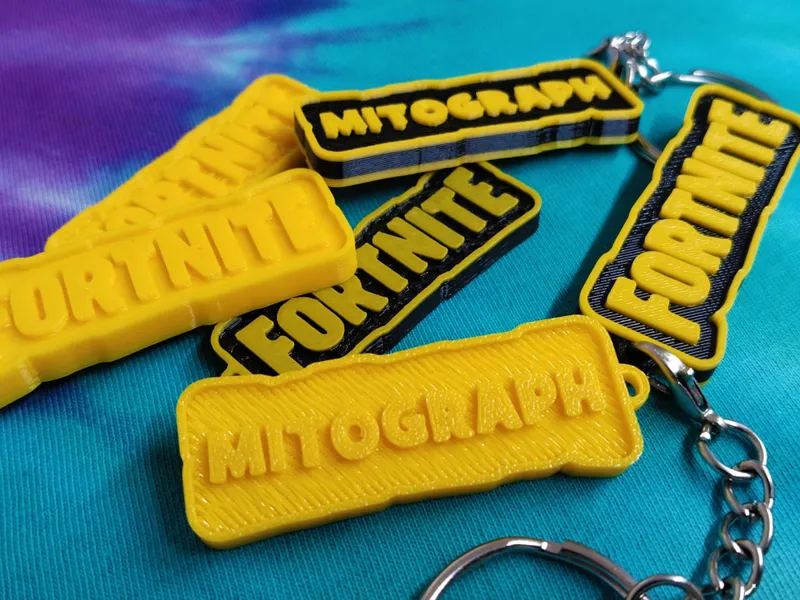 Fortnite Your Nickname Keychain