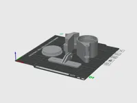 0.2mm layer, 2 walls, 15% infill