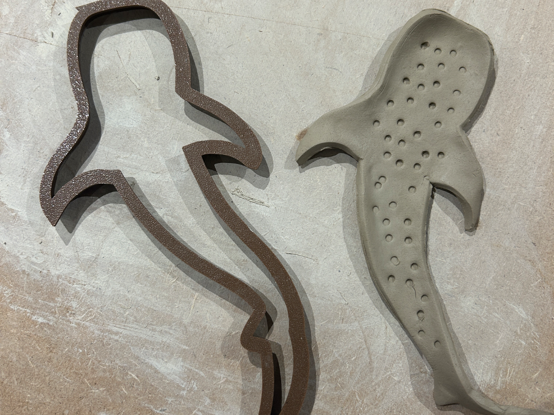 Whale Shark Clay Cutter | DIY Texture Edition