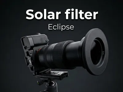 Solar filter adapter for Sony 70-350G