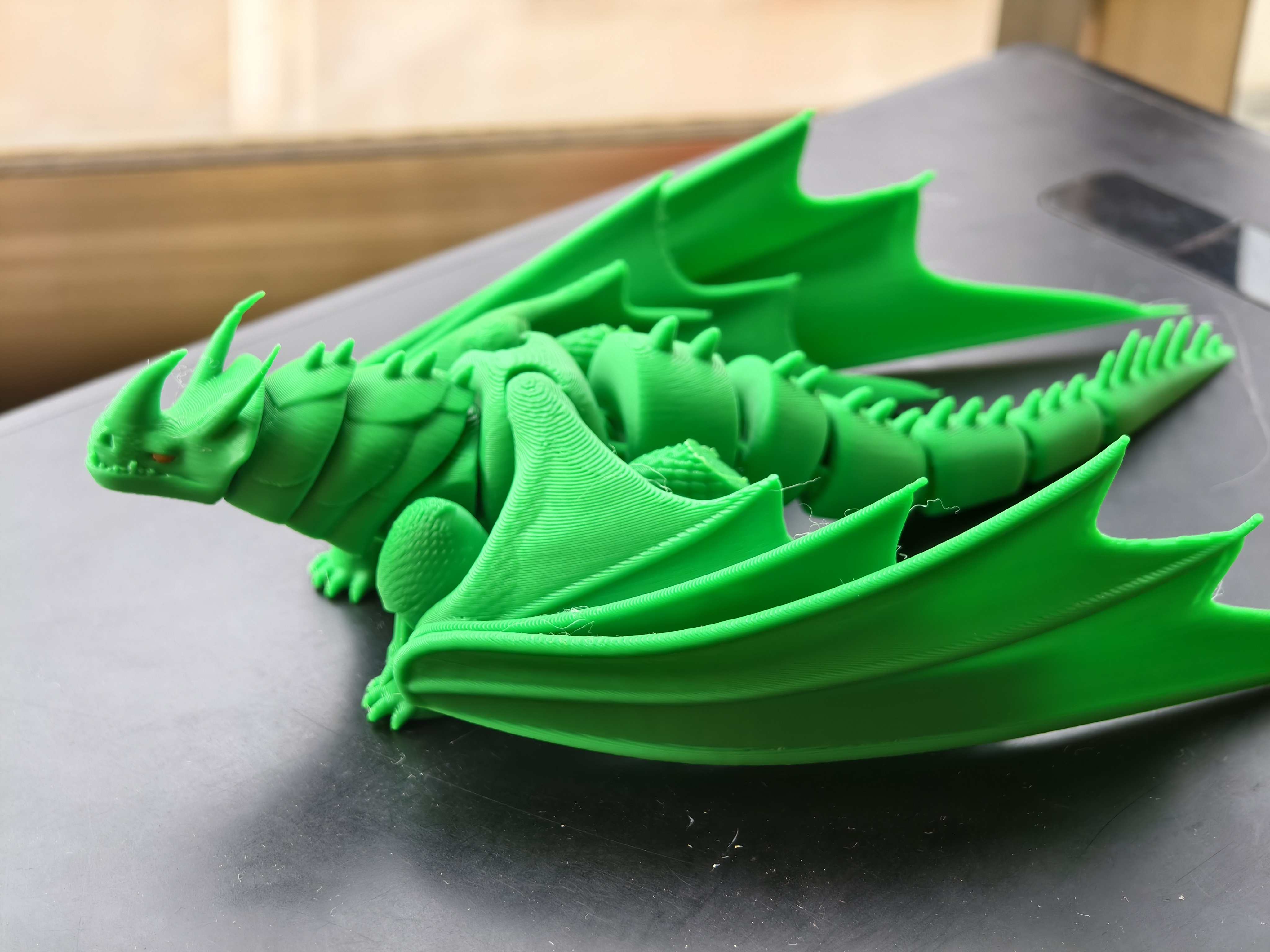 Miniatura 2 do modelo 3D 驯龙高手轰鸣龙，无需支撑MINI可打