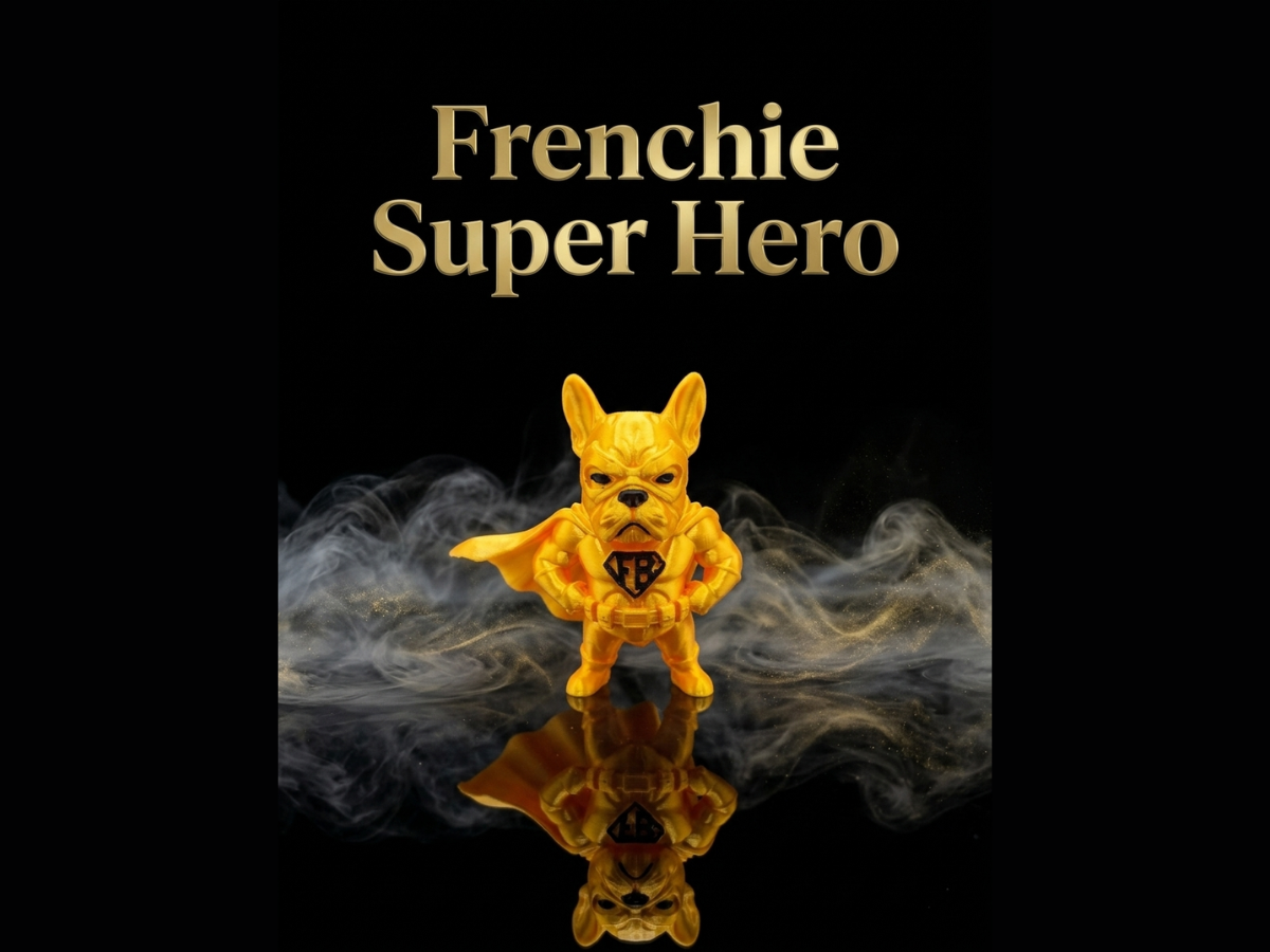 Frenchie Super Hero - The Mighty Frenchie