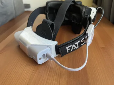 Power Bank Strap Mount for Fat Shark FPV Goggles
