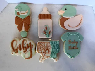 Cookie Cutters, Baby Shower Set