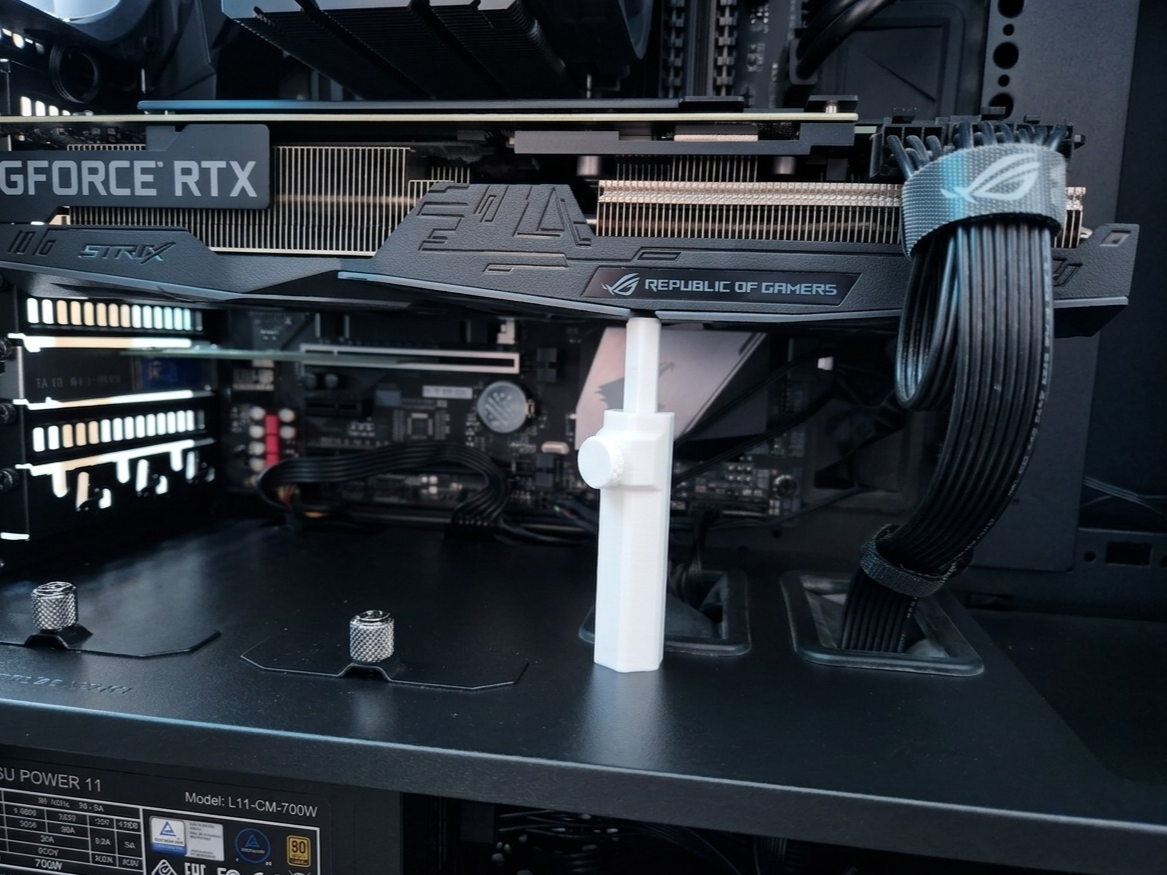 Adjustable GPU Support Bracket (71mm - 116mm)