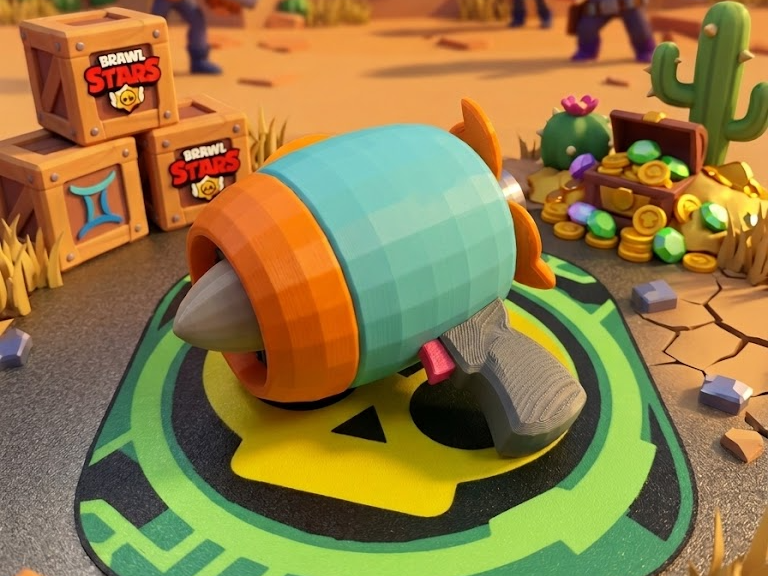 Brawlstar Blaster de wendy