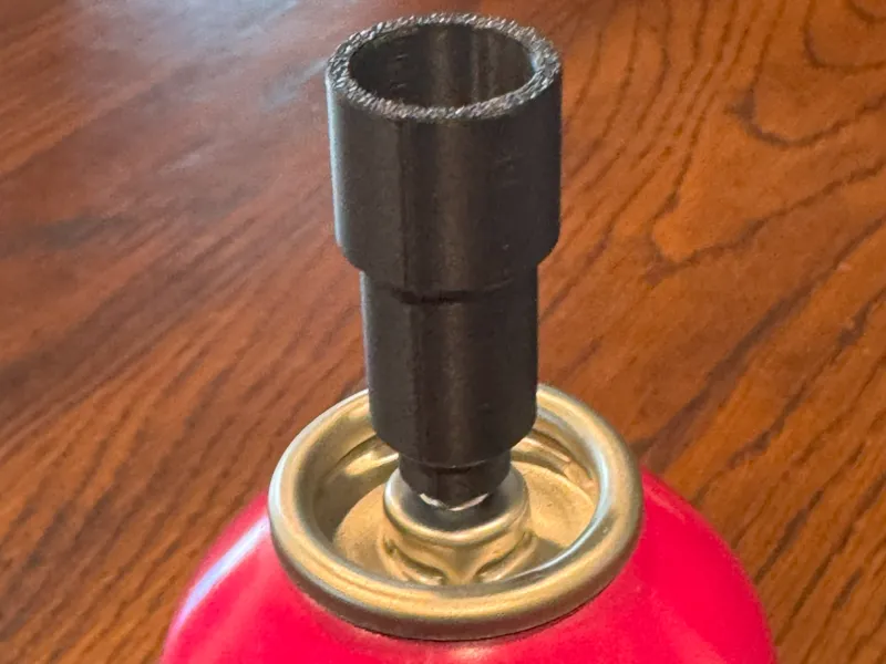 Aerosol Can Refill Adapter
