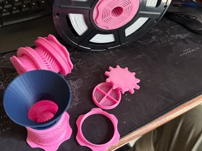 Spool Desiccant Holder Jayo/Sunlu spool adapter