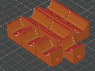 19mm frame support pads