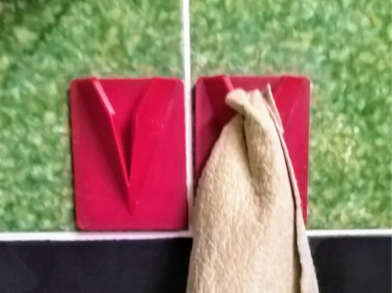 gancio semplice per strofinacci