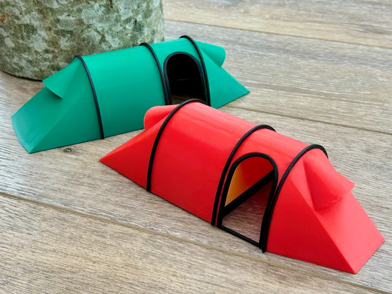 Hilleberg Nammatj 2 GT - 1:20 Scale Tent Model