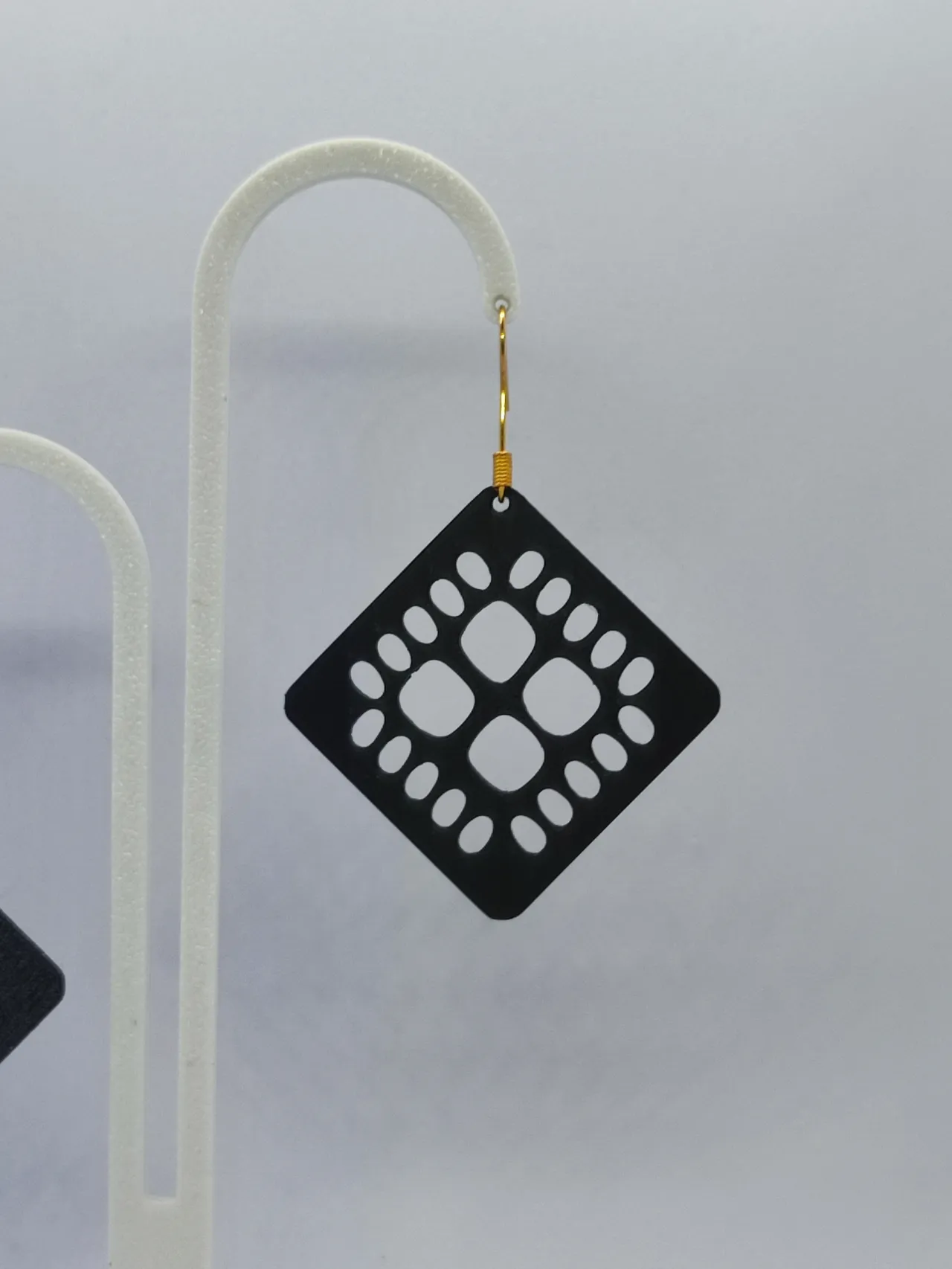 Aretes Rombo Celestial view 4