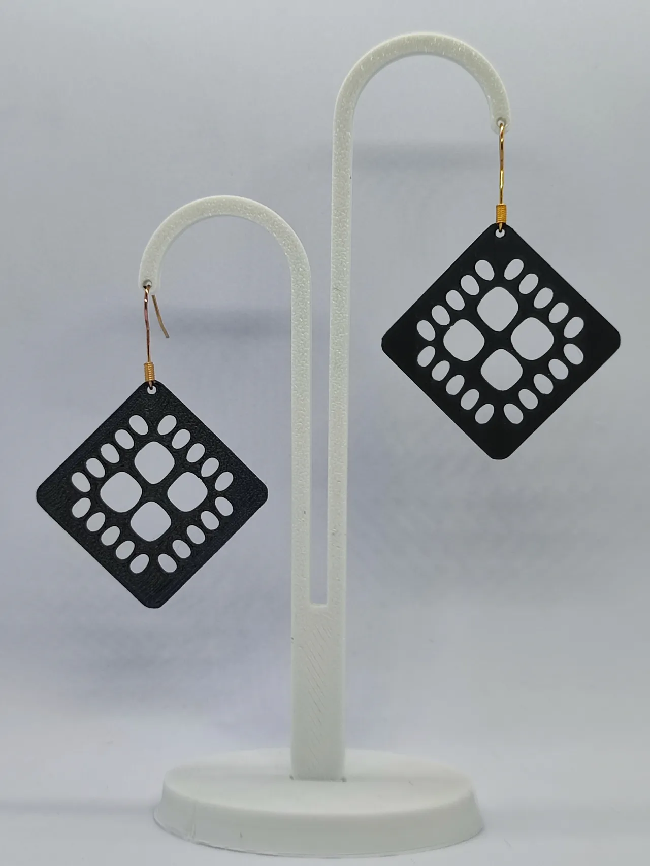 Aretes Rombo Celestial view 3